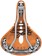 Brooks B17 Carved Saddle - Steel, Honey