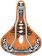 Brooks B17 Carved Saddle - Steel, Honey






