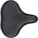 MSW Cruiser Saddle - Memory Foam, Soft Touch Cover, Steel, Black