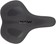 MSW Women's Saddle - Memory Foam, Soft Touch Cover, Steel, Black