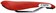 Smanie N.Spire Saddle - Chromoly, Microfiber Red, 156 