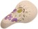 Odyssey X Bloom BMX Seat - Pivotal, Cream Corduroy w/ Floral Embroidery, Fat