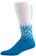 45NRTH Bluebird Midweight Knee High Wool Sock - 11", Blue, Medium