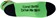 SockGuy Classic Ernie Socks - 3", Green, Large/X-Large