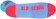 SockGuy Classic Trike Socks - 4", Blue/Red, Large/X-Large