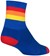 SockGuy Classic Vintage Socks - 4", Blue/Red/Orange/Yellow, Small/Medium