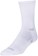 SockGuy SGX White Socks - 6", White, Large/X-Large