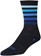 SockGuy SGX Deep Socks - 6", Black/Blue, Small/Medium