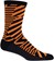 45NRTH Dazzle Midweight Wool Sock - Orange, Large
