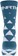 45NRTH Morph Midweight Wool Sock - Teal, Large