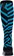 45NRTH Dazzle Midweight Knee Wool Sock - Blue, Large