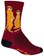 SockGuy Crew Kool Kats Socks - 6", Burgundy, Large/X-Large