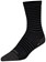 SockGuy SGX Black Stripes Socks - 6", Black, Large/X-Large