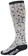 45NRTH Speck Heavyweight Knee High Wool Sock - Gray/Dark Blue, Large