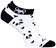 SockGuy Classic Low Panda Socks - 1", Women's, Small/Medium