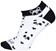 SockGuy Classic Low Panda Socks - 1", Women's, Small/Medium