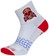 SockGuy Classic Red Skull Socks - 3", Small/Medium