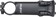 MSW 25 Stem - 100mm, 31.8 Clamp, +/-25, 1-1/8", Aluminum, Black