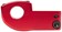Odyssey Nord BMX Stem - Top Load, Anodized Red 