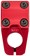 Odyssey Nord BMX Stem - Top Load, Anodized Red 