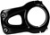 ENVE Composites Alloy Mountain Stem - 35mm, 31.8mm, 0 deg, 1-1/8", Alloy, Black
