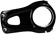 ENVE Composites Alloy Mountain Stem - 65mm, 35mm, 0 deg, 1-1/8", Alloy, Black