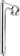 Nitto Technomic Stem - 60mm, 26 Clamp, -18, 22.2-24tpi Quill, Aluminum, Silver