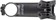 MSW 17 Stem - 90mm, 31.8 Clamp, +/-17, 1 1/8", Aluminum, Black