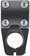 Odyssey Nord BMX Stem - Top Load, Black