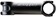 Easton EA70 Stem - 100mm, 31.8 Clamp, +/-0, 1 1/8", Alloy, Black