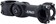 Kalloy 820 Stem - 110mm, 25.4 Clamp, Adjustable, 1 1/8", Aluminum, Black