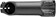 Profile Design 1/Seventeen Stem - 90 mm, 31.8 Clamp, +/-17, 1 1/8", Alloy, Black