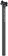 Zipp Service Course SL Seatpost, 0mm Setback, 25.4mm Diameter, 400mm Length, Matte Black, C2 