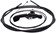 Thomson Covert Elite Dropper Seatpost - 31.6, 100mm, Black, Internal 