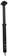 FOX Transfer Performance Elite Dropper Seatpost - 30.9 mm, 120 mm, Internal Routing, Anodized Black 