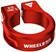Wheels Manufacturing Seatpost Clamp - 31.8mm, Bolt-On, Red