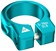 Wheels Manufacturing Seatpost Clamp - 34.9mm, Bolt-On, Teal