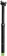 SDG Tellis Dropper Seatpost - 34.9mm, 125mm, Black 