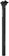 WHISKY No.7 Alloy Seatpost - 27.2 x 400mm, 0mm Offset, Matte Black