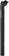 WHISKY No.7 Alloy Seatpost - 31.6 x 400mm, 18mm Offset, Matte Black