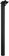 Salsa Guide Seatpost, 30.9 x 400mm, 18mm Offset, Black