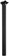 Salsa Guide Deluxe Seatpost, 31.6 x 400mm, 0mm Offset, Black