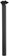 Salsa Guide Carbon Seatpost, 31.6 x 400mm, 0mm Offset, Black 