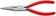 Knipex Long Nose Pliers with Cutter - 6 1/4"
