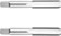 Park Tool TAP-6 Right/Left Taps for Crankarm Pedal Threads: Pair: 9/16"