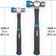 Park Tool HMR-4 Steel and Nylon Head Shop Hammer