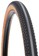 WTB Vulpine S Tire - 700 x 45, TCS Tubeless, Folding, Black/Tan, Light/Fast Rolling, Dual DNA, SG