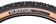 45NRTH Kahva Tire - 27.5 x 2.1, Tubeless, Folding, Tan, 60 TPI, 240 Concave Carbide Studs 
