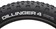 45NRTH Dillinger 4 Tire - 27.5 x 4, Tubeless, Folding, Black, 120 TPI, 252 Concave Carbide Aluminum Studs 