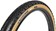 Panaracer GravelKing X1 Plus Tire - 700 x 35, Tubeless, Folding, Black/Brown